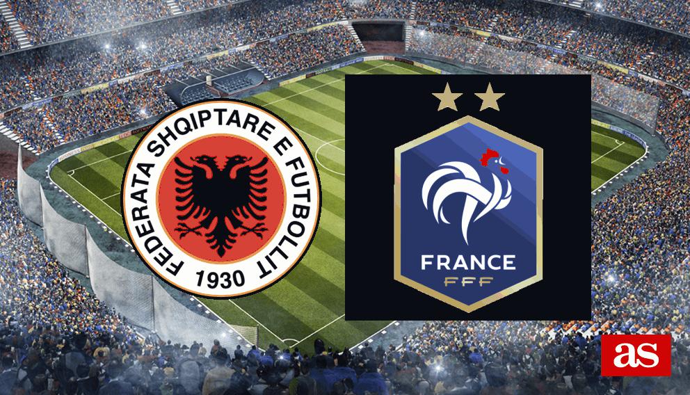 Albania 0-2 Francia: resultado, resumen y goles - AS