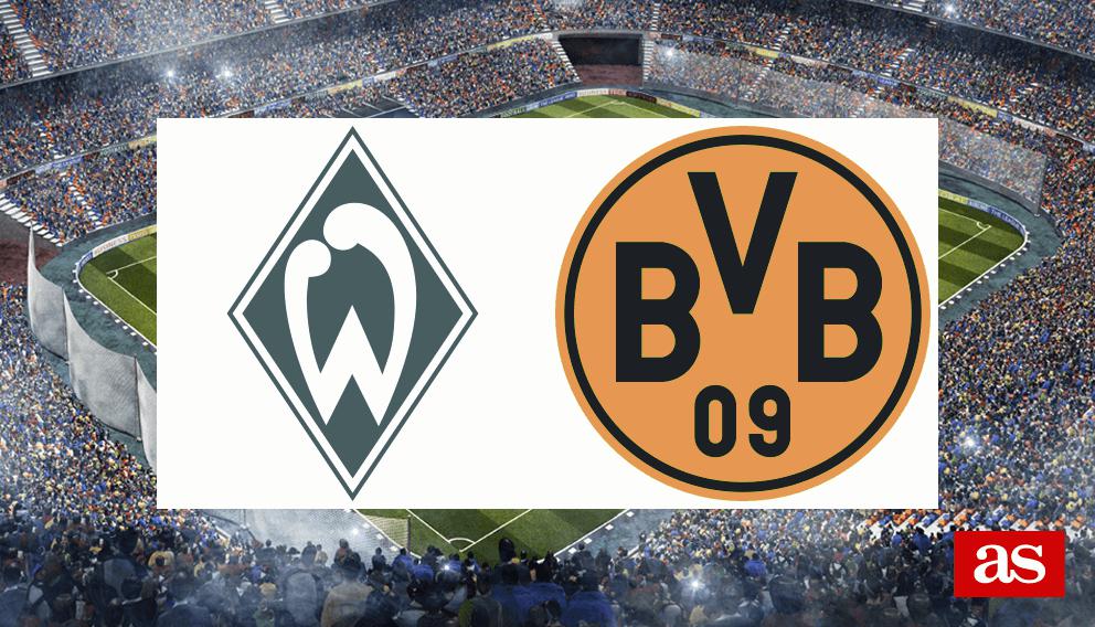W. Bremen vs B. Dortmund live info and stats