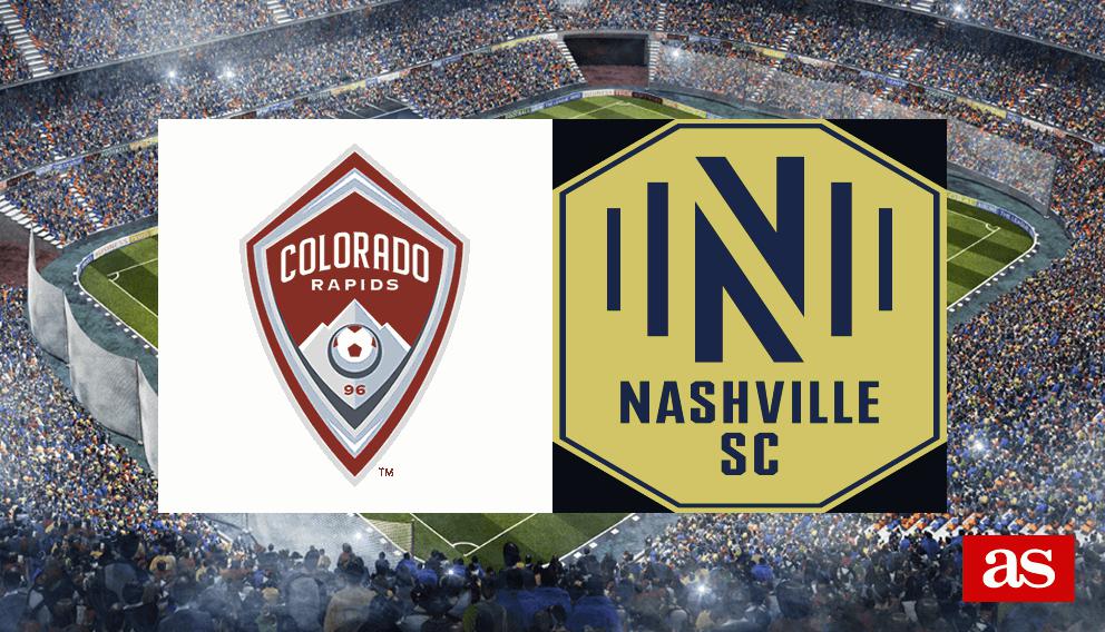Colorado Rapids 1-1 Nashville SC: resultado, resumen y goles