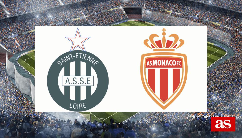 Saint-Etienne vs Mónaco: estadísticas y datos en directo