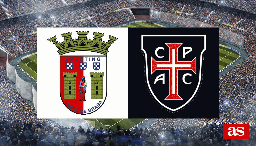 Braga 4-3 Casa Pia: resultado, resumen y goles