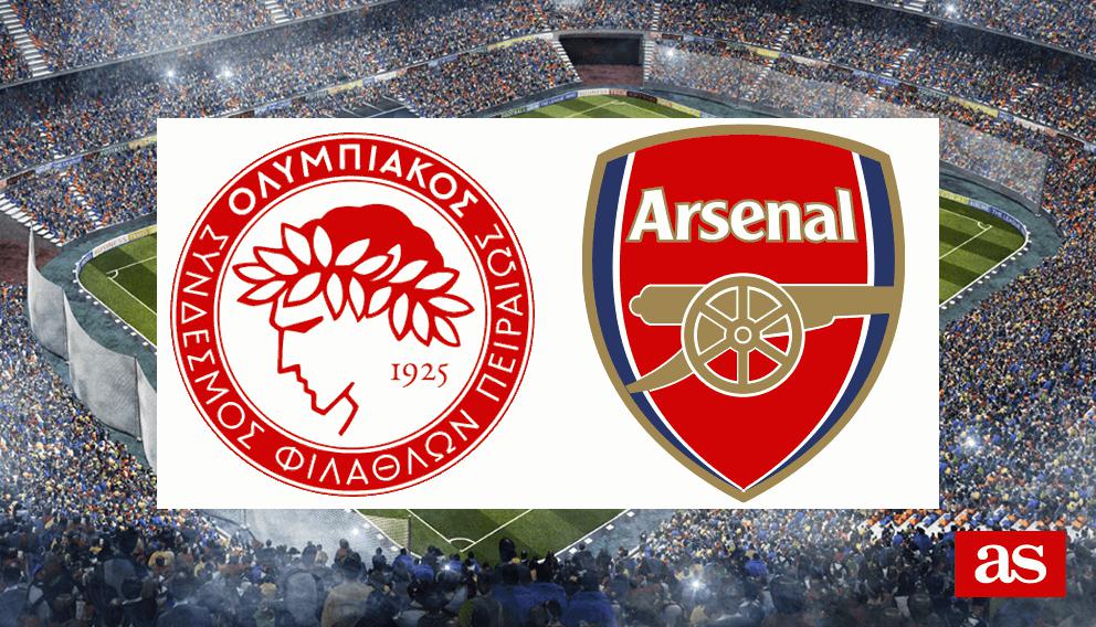Olympiacos 1-3 Arsenal: resultado, resumen y goles