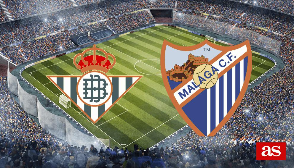 Betis - Málaga en vivo y en directo online: LaLiga Santander 2017/2018