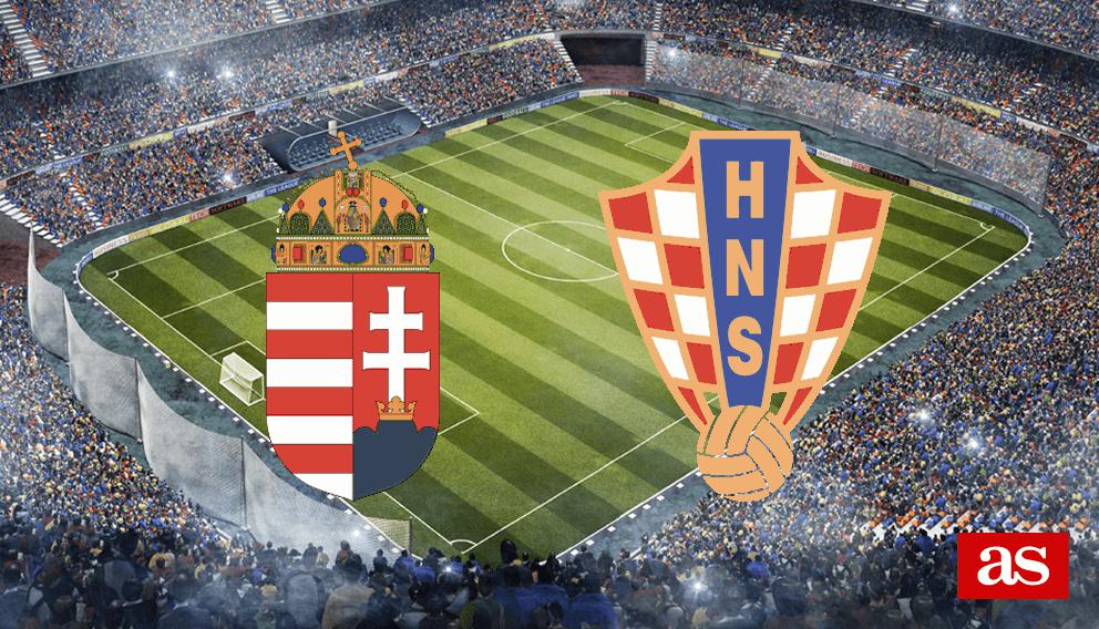 Line up Hungary vs Croatia, Clasificación Eurocopa 2020