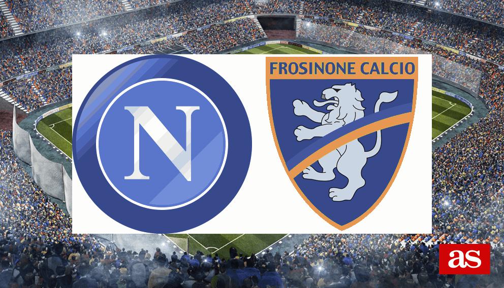 Nápoles 2-2 Frosinone: resultado, resumen y goles