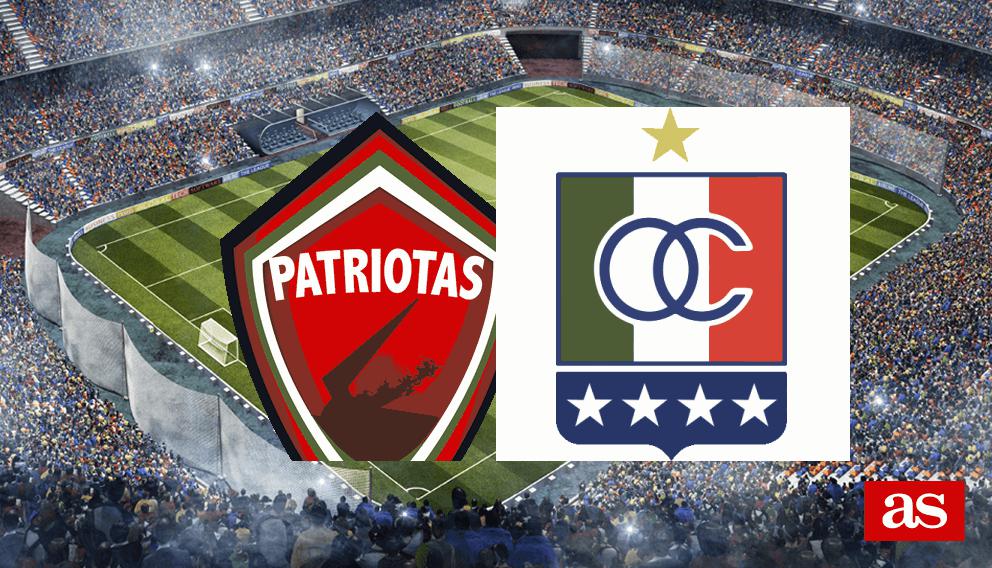 Patriotas vs Once Caldas estadísticas y datos en directo Liga