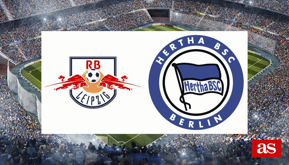RB Leipzig 3-2 Hertha: resultado, resumen y goles