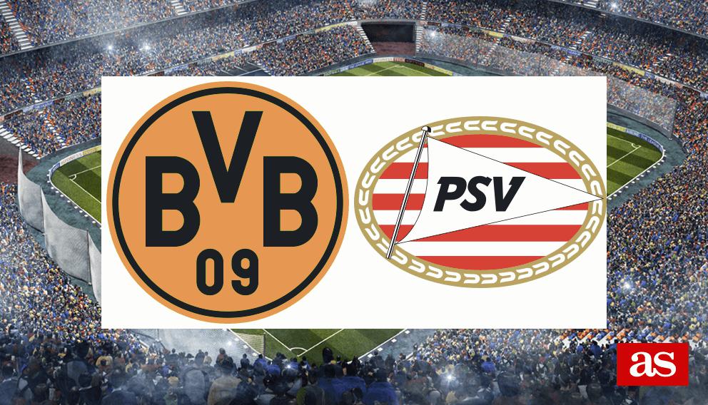 B Dortmund 2 0 PSV Resultado Resumen Y Goles