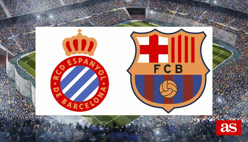 Espanyol - Barcelona en vivo y en directo online: LaLiga Santander ... - AS Usa