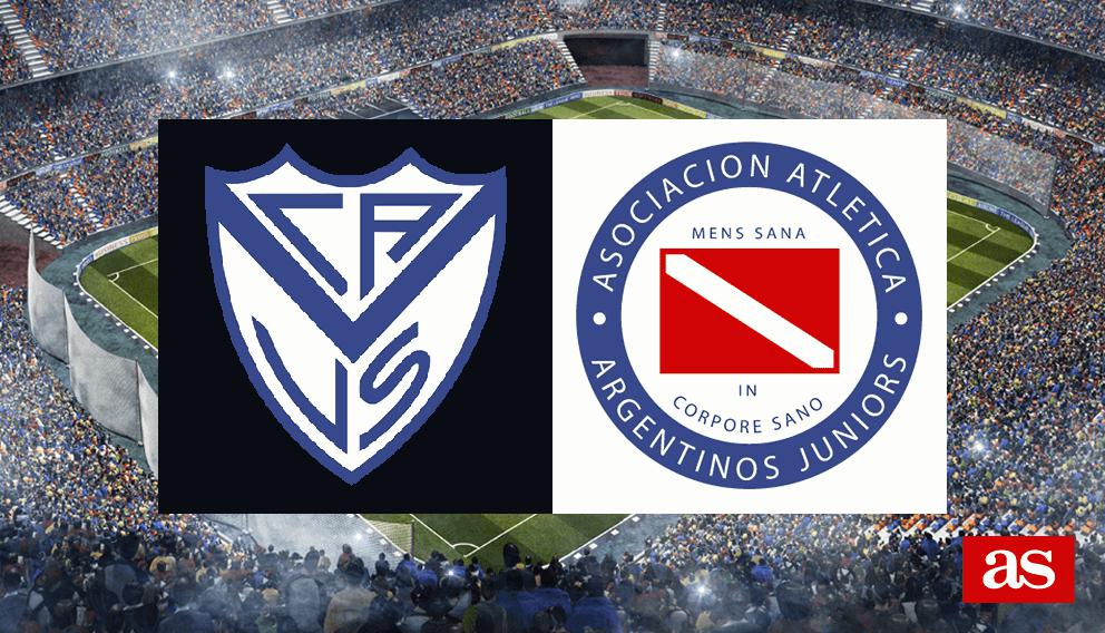 Vélez Sarsfield vs Argentinos Juniors estadísticas y datos en directo