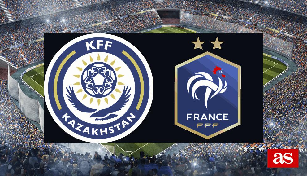 Line up Kazakhstan vs France, Clasificación Mundial 2022 Europa 2021/2022