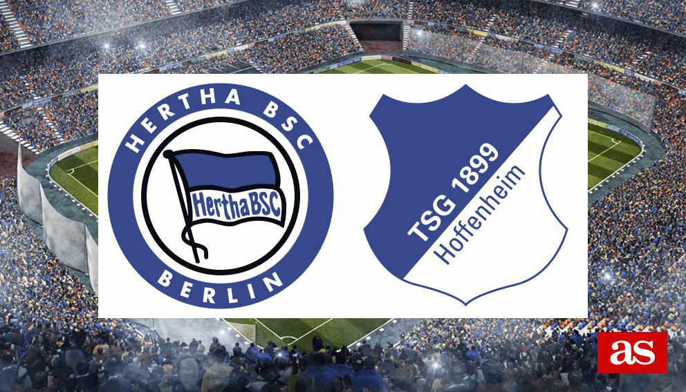 Hertha - Hoffenheim en vivo y en directo online: Bundesliga 2017/2018