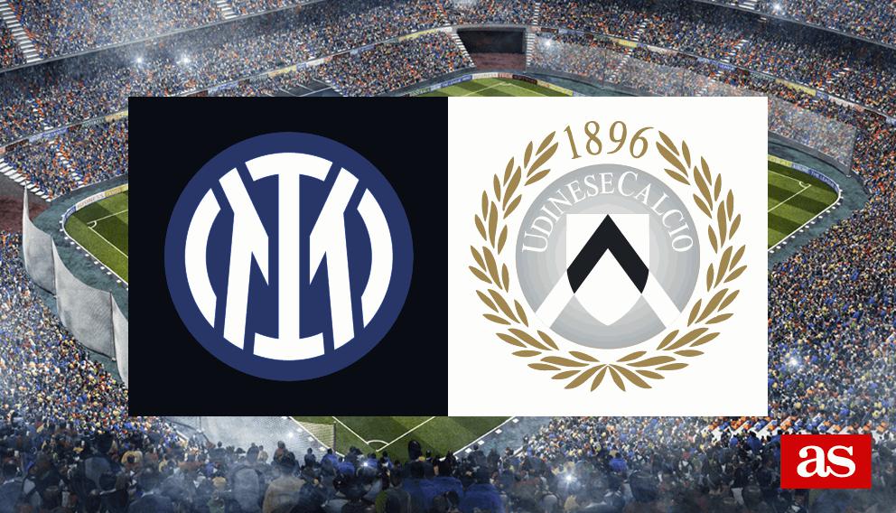 Inter 3-0 Udinese: resultado, resumen y goles