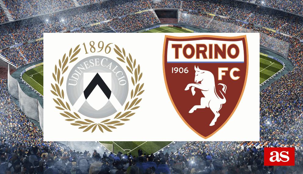 Udinese 0-2 Torino: resultado, resumen y goles