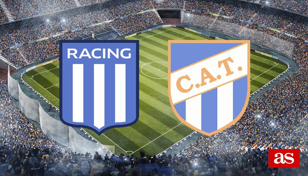 Racing Club 2-0 At. Tucumán: results, summary and goals