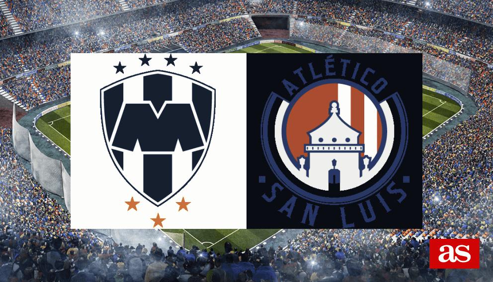 Rayados Vs Atl Tico San Luis Estad Sticas Y Datos En Directo Liga Mx