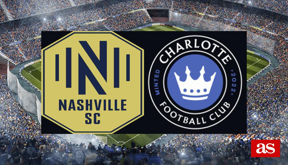 Nashville SC 1-1 Charlotte FC: resultado, resumen y goles