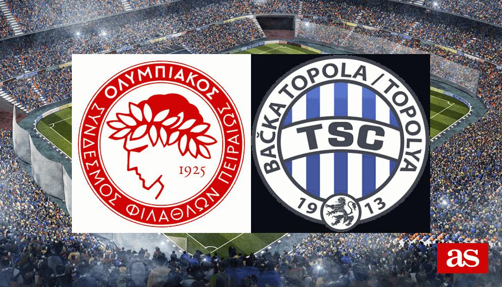 Olympiacos Backa Topola Resultado Resumen Y Goles