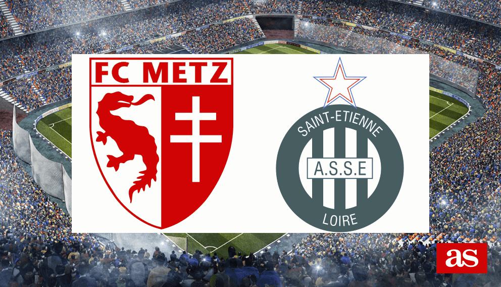 Metz - Saint-Etienne en vivo y en directo online: Ligue 1 2017/2018
