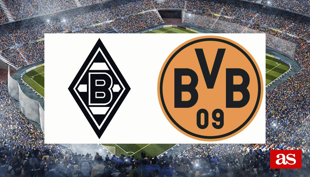 B. MGladbach 4-2 B. Dortmund: results, summary and goals