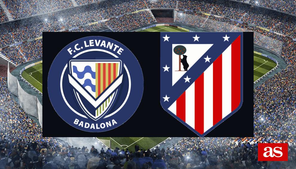 Levante Badalona 0 0 Atlético de Madrid Femenino resultado resumen y