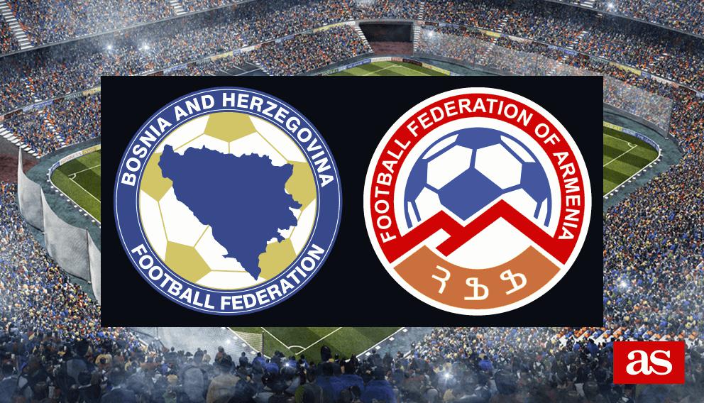 Line up Bosnia vs Armenia, Clasificación Eurocopa 2020