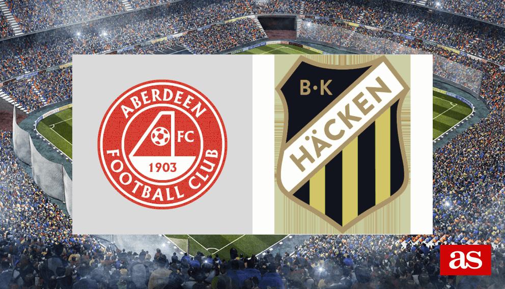 Aberdeen 1-3 BK Häcken: resultado, resumen y goles