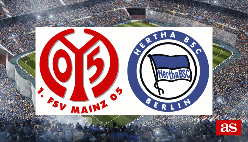 Mainz 05 1-1 Hertha: resultado, resumen y goles