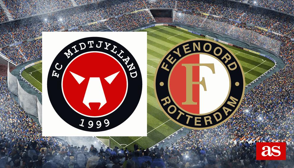 Midtjylland 1-2 Feyenoord: results, summary and goals