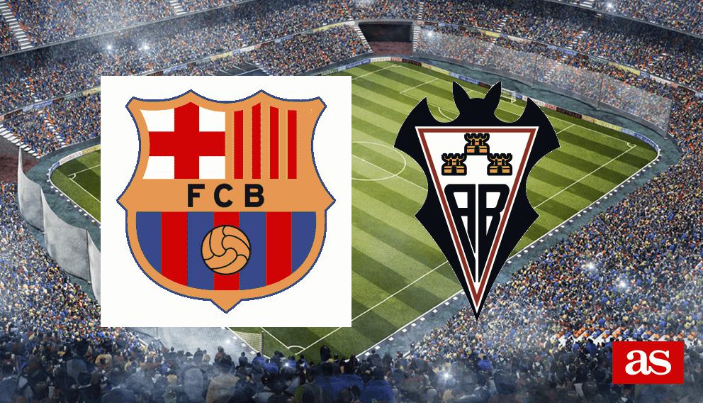Barcelona B - Albacete en vivo y en directo online: LaLiga 1,2,3 2017/2018