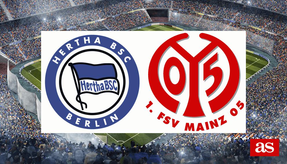 Hertha - Mainz 05 en vivo y en directo online: Bundesliga 2017/2018