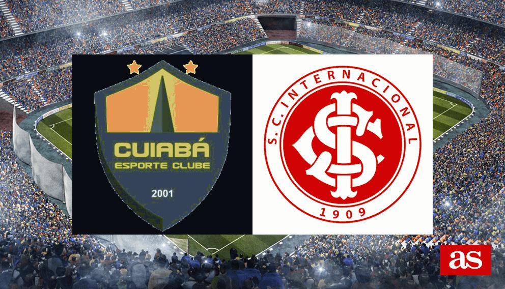 Cuiabá vs Internacional estadísticas y datos en directo