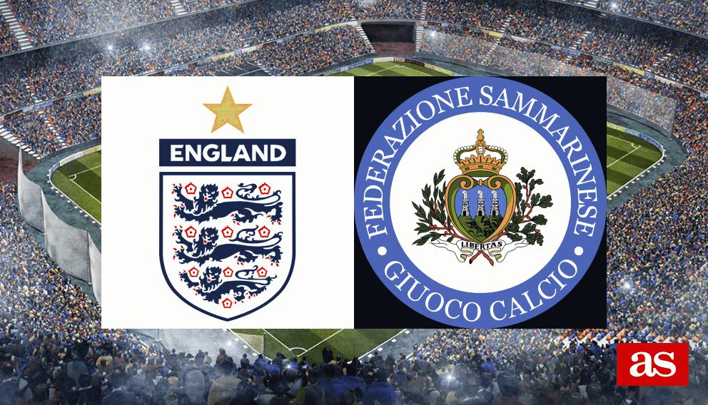 Inglaterra Vs San Marino En Vivo Y Directo Clasificaci N Mundial