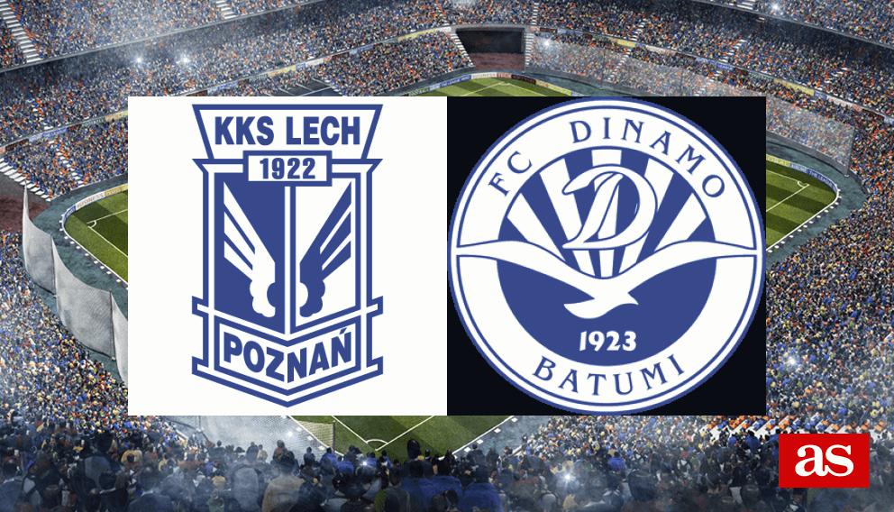 Lech Poznan 3-0 Dinamo Batumi: results, summary and goals
