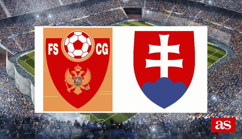 Montenegro 2-2 Eslovaquia: resultado, resumen y goles