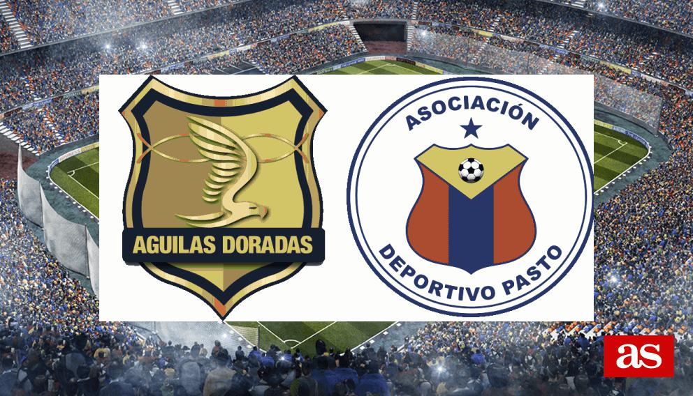 Rionegro Águilas vs Pasto: estadísticas y datos en directo