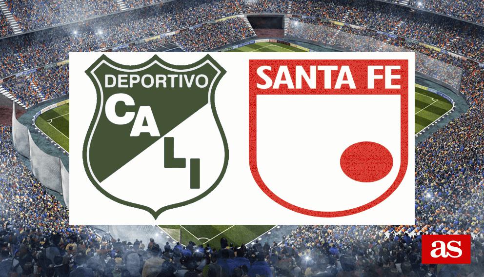 Deportivo Cali vs Santa Fe en vivo y directo, Liga Águila II 2019 - AS Colombia