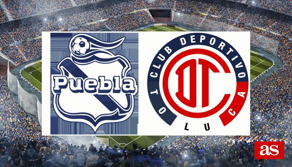 Puebla vs Toluca estadísticas y datos en directo
