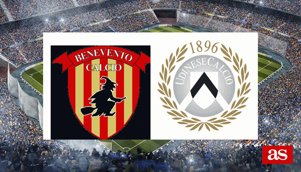 Benevento - Udinese en vivo y en directo online: Serie A 2017/2018