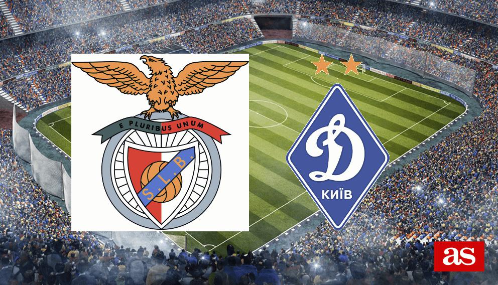 Benfica 3-0 Dinamo Kiev: resultado, resumen y goles