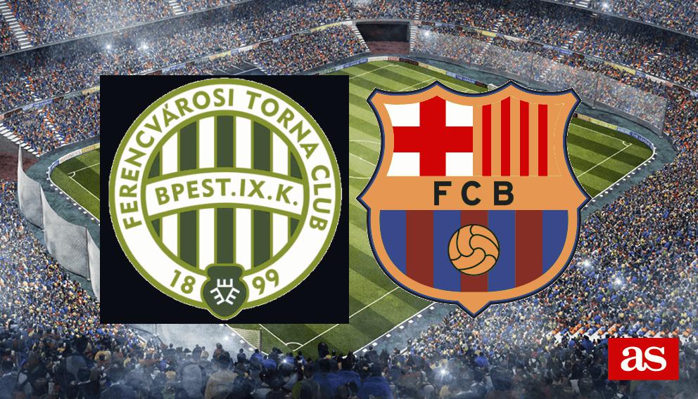 Ferencvaros 0-3 Barcelona: results, summary and goals