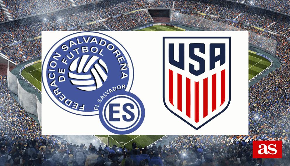 El Salvador vs USA estadísticas y datos en directo