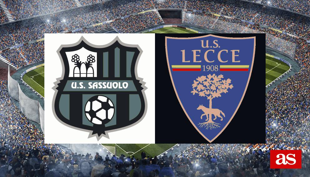 Sassuolo 0-3 Lecce: resultado, resumen y goles
