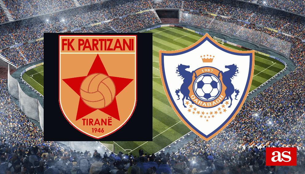 FK Partizani Vs FK Qarabag: Estadísticas Y Datos En Directo