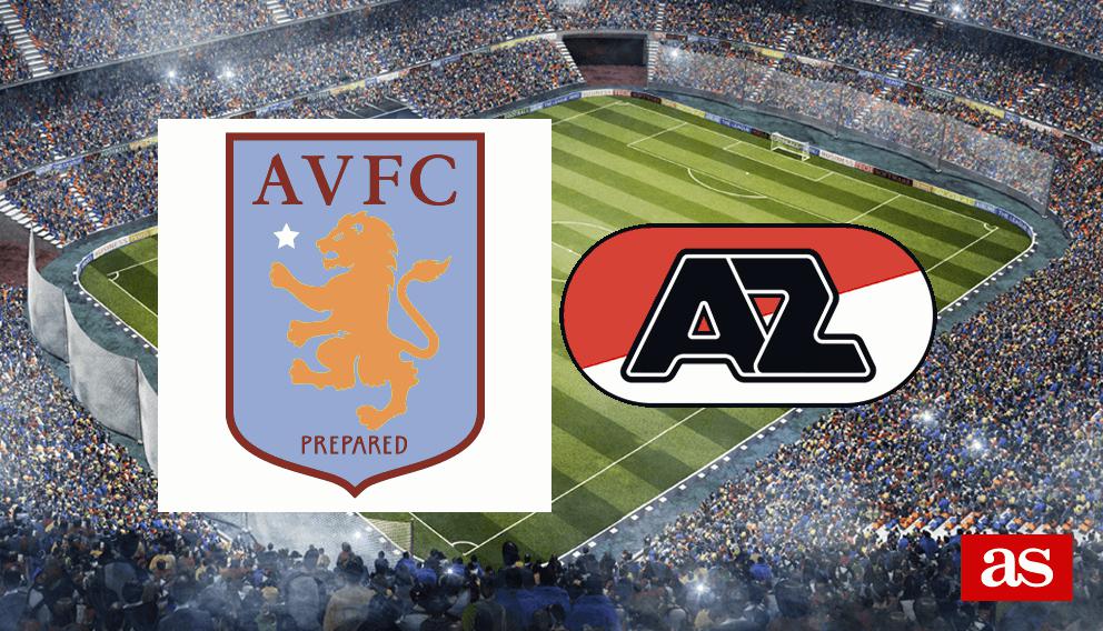 Aston Villa 2-1 AZ Alkmaar: resultado, resumen y goles