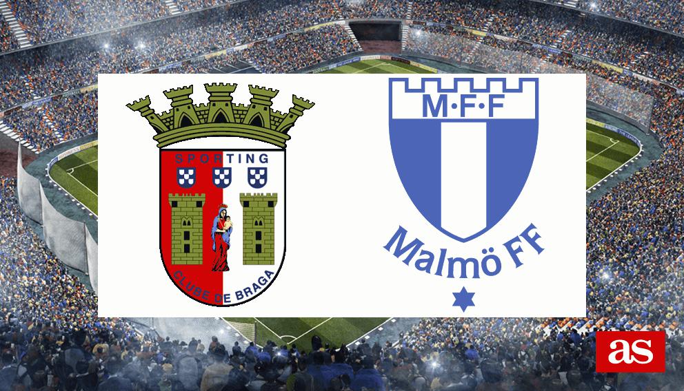 Braga 2-1 Malmö: resultado, resumen y goles