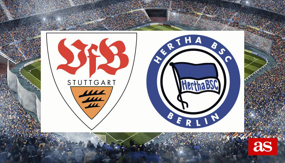 Stuttgart 1-1 Hertha: resultado, resumen y goles