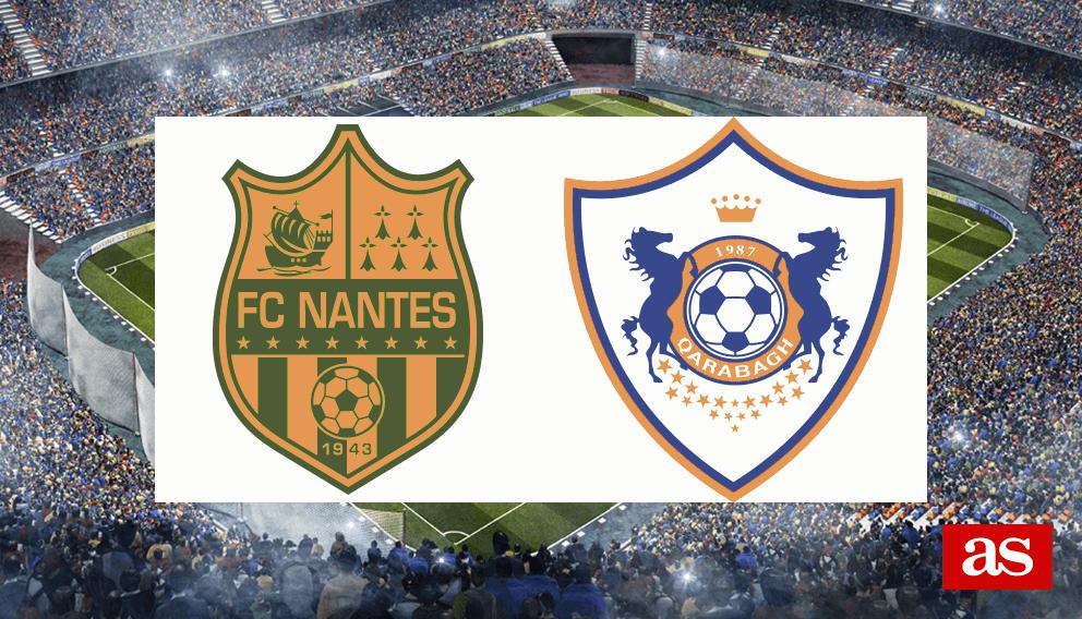 Nantes 2-1 FK Qarabag: resultado, resumen y goles