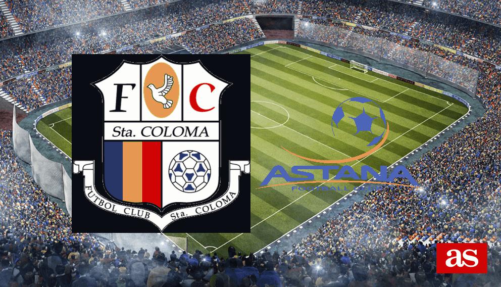 Sta. Coloma 00 FC Astana resultado, resumen y goles Sta. Coloma 00 FC Astana resultado, resumen y goles