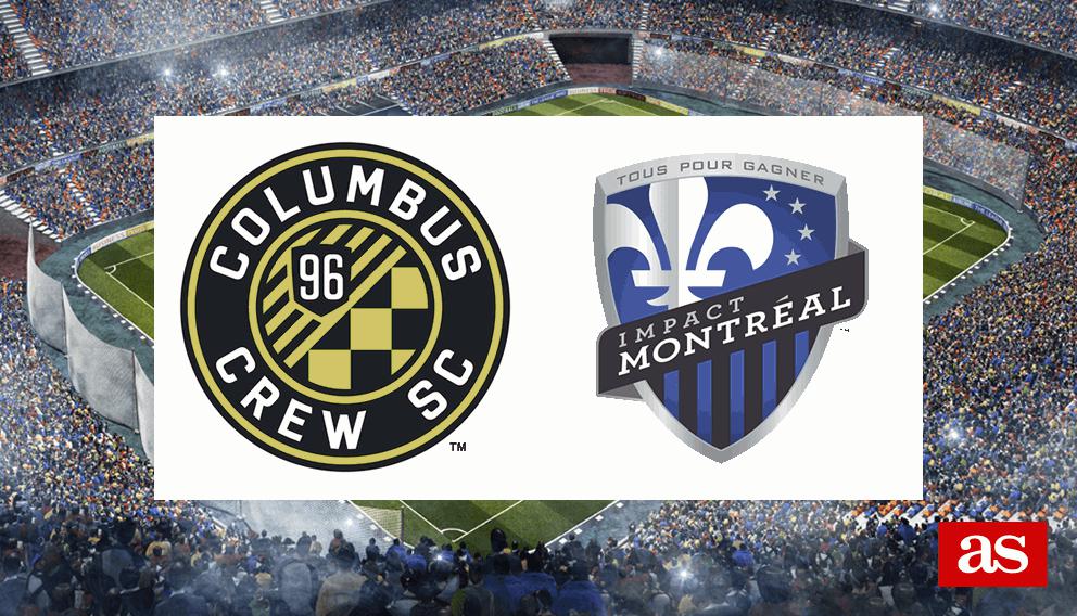 Columbus Crew 2-1 Montreal Impact: resultado, resumen y goles